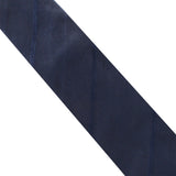 Dunhill luxurious mulberry silk tie in a monochrome woven stripe pattern