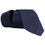 Dunhill luxurious mulberry silk tie in a monochrome woven stripe pattern