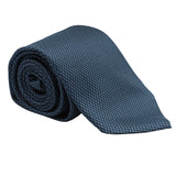 Dunhill luxurious mulberry silk tie in an engine turn pattern