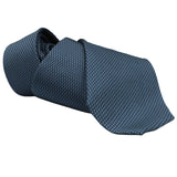 Dunhill luxurious mulberry silk tie in an engine turn pattern