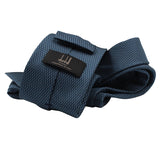 Dunhill luxurious mulberry silk tie in an engine turn pattern