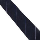 Dunhill wool and silk blend striped tie
