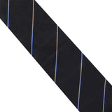 Dunhill luxurious silk tie in a fine stripe pattern