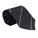 Dunhill luxurious silk tie in a fine stripe pattern