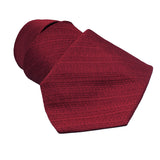 Dunhill woven silk tie in subtle monochrome tyre tread pattern