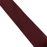 Dunhill woven silk tie in subtle corded stripe pattern