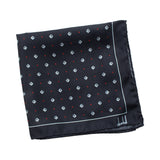 Dunhill mulberry silk pocket square
