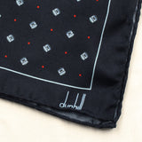 Dunhill mulberry silk pocket square