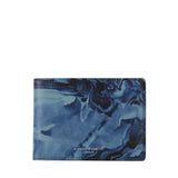 Dunhill bi-fold wallet in a luxurious marbled pattern grained leather 