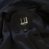 Dunhill luxurious mac in a midnight blue fabric