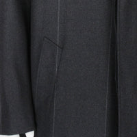 Dunhill luxurious wool overcoat in a charcoal grey