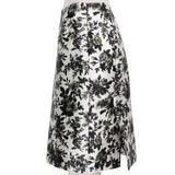 Balenciaga pencil skirt in a luxurious twill satin silk fabric