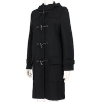 Roland Mouret duffle coat in a luxurious twill wool fabric