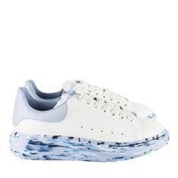 Alexander McQueen Oversize Sneaker in smooth white leather