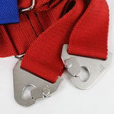 Dunhill woven blue and red nylon bag strap