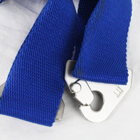 Dunhill woven red and blue nylon bag strap