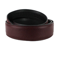 Dunhill burgundy Belgrave leather belt