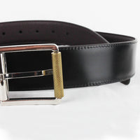 Dunhill reversible leather belt in Cadogan leather