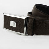 Dunhill brown Belgrave leather belt