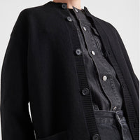 Prada luxurious cardigan in pure cashmere