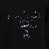 Prada Sequin Logo-Embellished Cotton-Jersey Sweatshirt