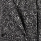 Stella McCartney double breasted wool boucle coat