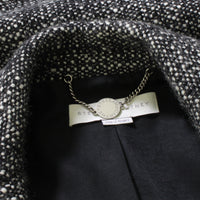 Stella McCartney double breasted wool boucle coat