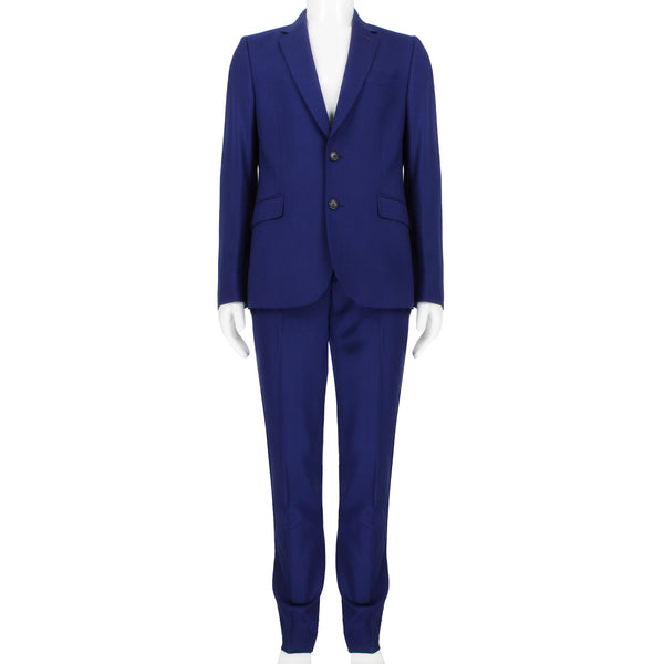 Paul Smith tailored-fit suit in a royal blue tone