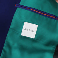 Paul Smith tailored-fit suit in a royal blue tone