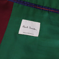 Paul Smith tailored Kensington Fit suit in a claret tone