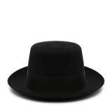 Saint Laurent rabbit felt fedora in black