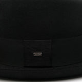 Saint Laurent rabbit felt fedora in black