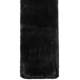 Saint Laurent Faux-Fur Crossover Scarf