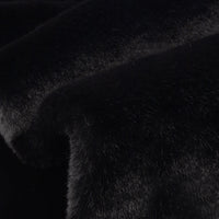 Saint Laurent Faux-Fur Crossover Scarf