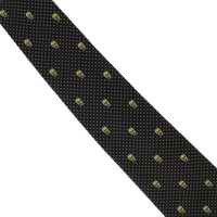 Alexander McQueen&nbsp;silk tie in a signature skull and dot pattern