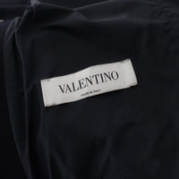 Valentino luxurious leather detailed duffle coat