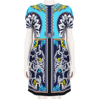 Mary Katrantzou multicoloured knee-length patterned dress