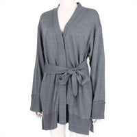 3.1 Phillip Lim elongated belted cardigan in heather grey 