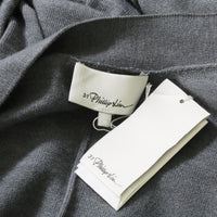 3.1 Phillip Lim elongated belted cardigan in heather grey 