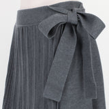 3.1 Phillip Lim luxurious&nbsp;pleated skirt with tie fastening to waist