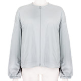 Max Mara Leisure 'Ernesta' jacket in a duck egg blue tone