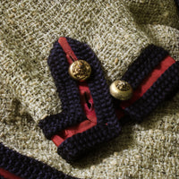 Chanel Vintage Antique Tweed Skirt Suit Elizabeth Taylor collectors item