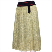 Chanel Vintage Antique Tweed Skirt Suit Elizabeth Taylor collectors item