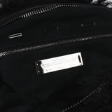 VBH Nomad Hobo shoulder bag in a luxurious black Tibetan sheepskin