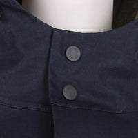 Hermès Allure rain cape in dark indigo waterproof cotton blend fabric