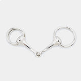 Hermes Mors Scarf Ring 90 in palladium plated metal