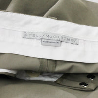 Stella McCartney cargo trousers in a khaki cotton blend fabric