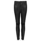 RTA (Road to Awe) skinny fit lambskin leather trousers in black