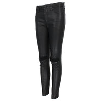 RTA (Road to Awe) skinny fit lambskin leather trousers in black