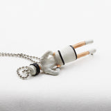 Chanel VIP Coco Mademoiselle Figurine Pendant Charm Necklace